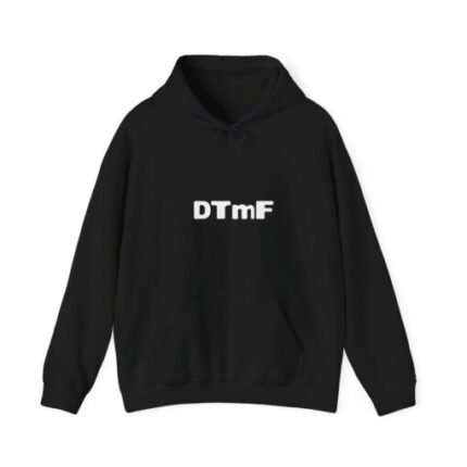 DTMF Merch – Black Concho Hoodie