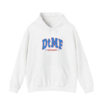 DTMF Tour Merch – White Embroidered Hoodie