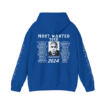 SIGNATURE MUGSHOT TOUR DATES HOODIE BLUE