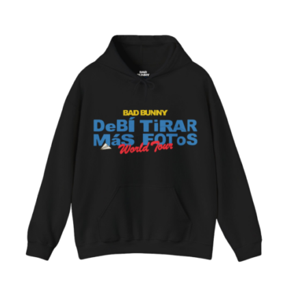 DTMF Tour Merch – World Tour Black Hoodie