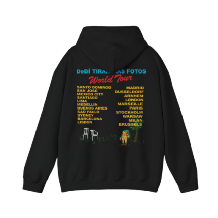 DTMF Tour Merch – World Tour Black Hoodie