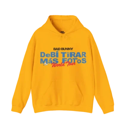 DTMF Tour Merch – World Tour Gold Hoodie