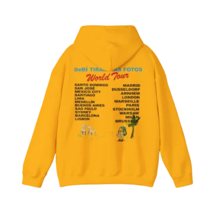 DTMF Tour Merch – World Tour Gold Hoodie