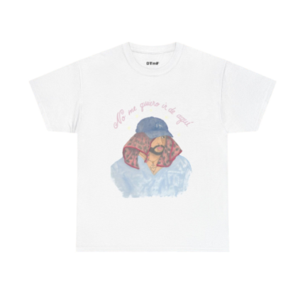DTMF Merch – No Me Quiro White Tee